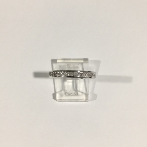 14k White Gold Diamond 💎 Wedding Band Ring 💍